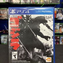 Godzilla For PS4 Console Used