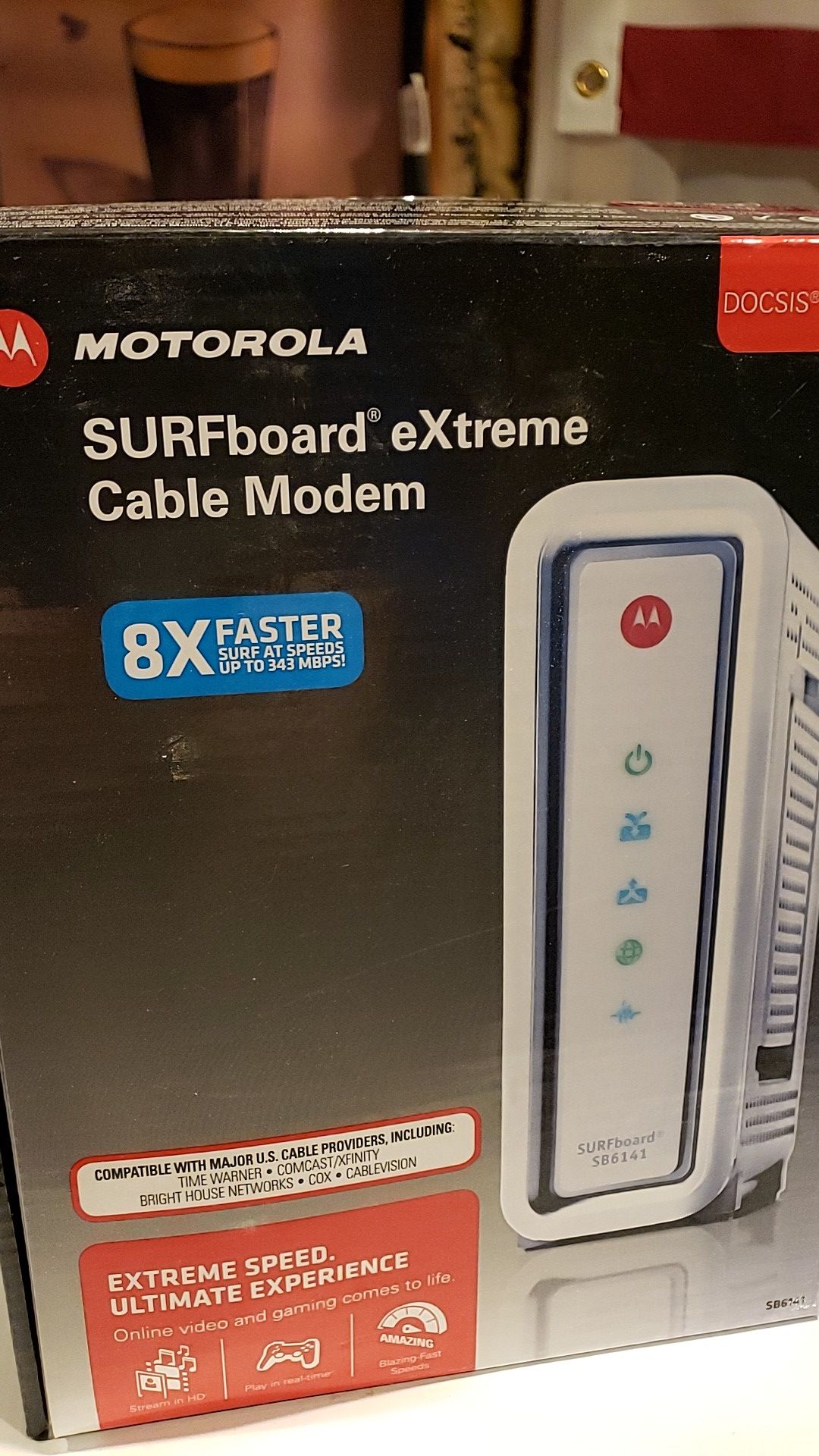 Docsis 3.0, Motorola SURFboard eXtreme cable modem