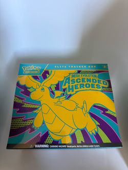 Pokémon Mega Evolution Ascended Heroes Elite Trainer Box ETB – Sealed