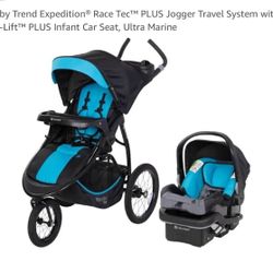 Baby/Toddler All In 1 Car Seat Convertible - Strollers-Bed