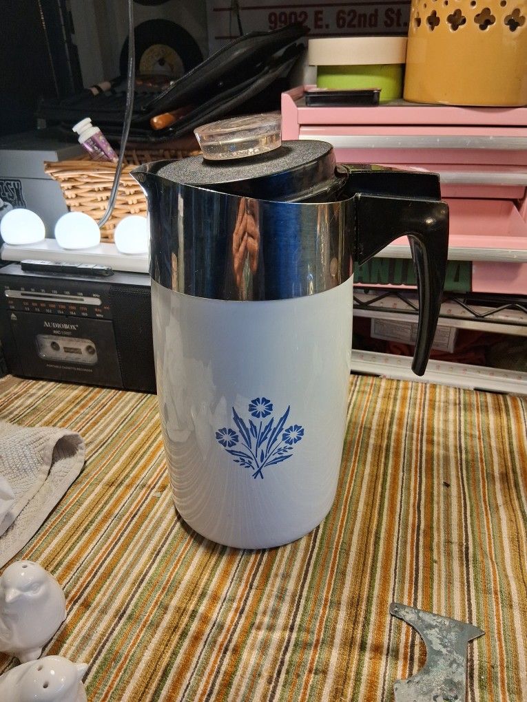 Vintage Corningware percolater