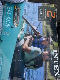Intex Seahawk 2 Inflatable Boat Set