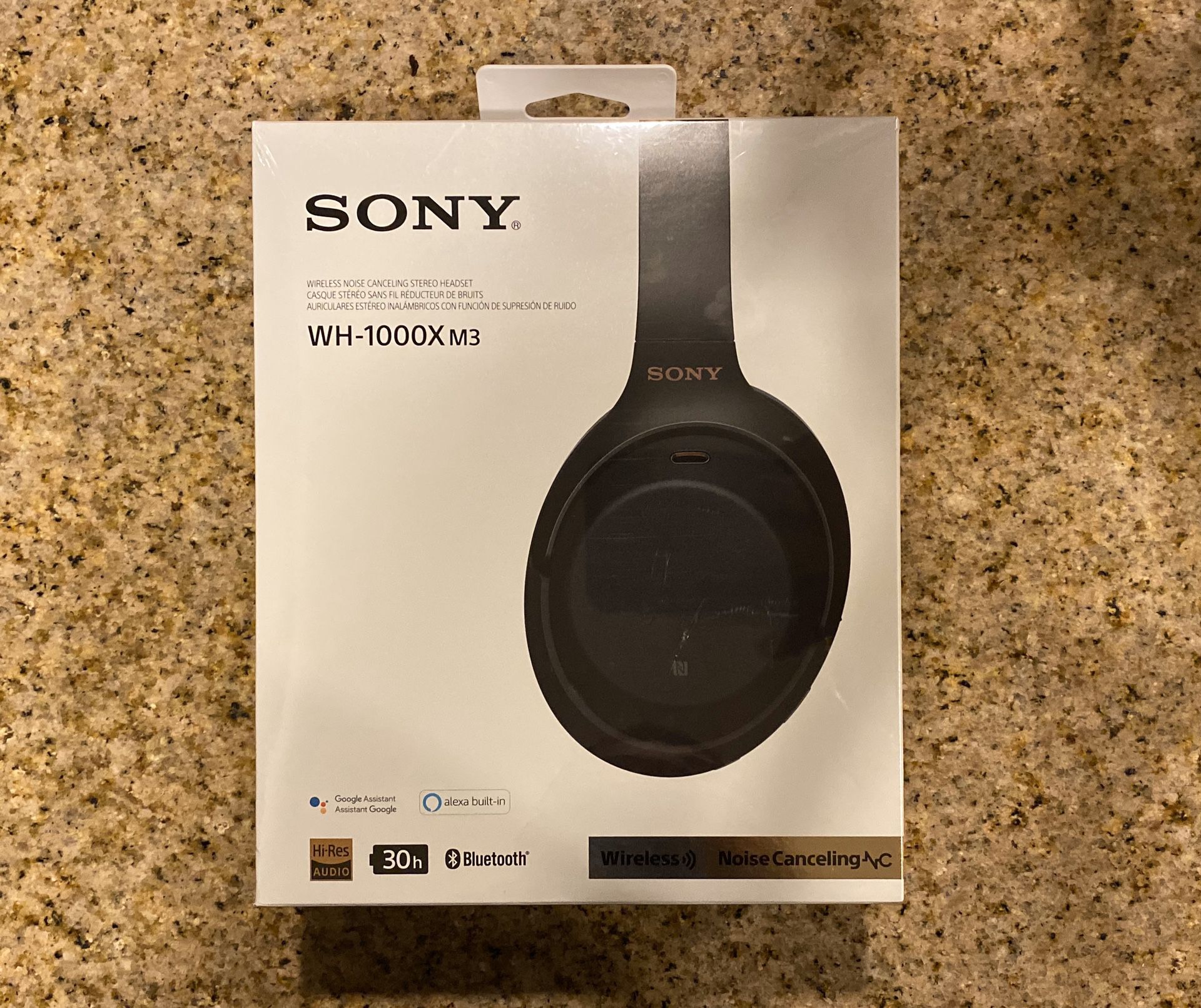 SONY WH-1000XM3 Noise Cancelling Headphones - BRAND NEW UNOPENED