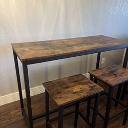 Table & Stools