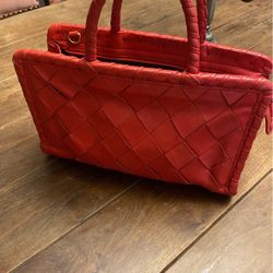 Donna Karan Leather Handbag 