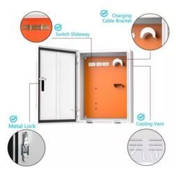 Open Box Tesla Charger Station Box for Tesla Gen 2/Gen 3 Wall Connector