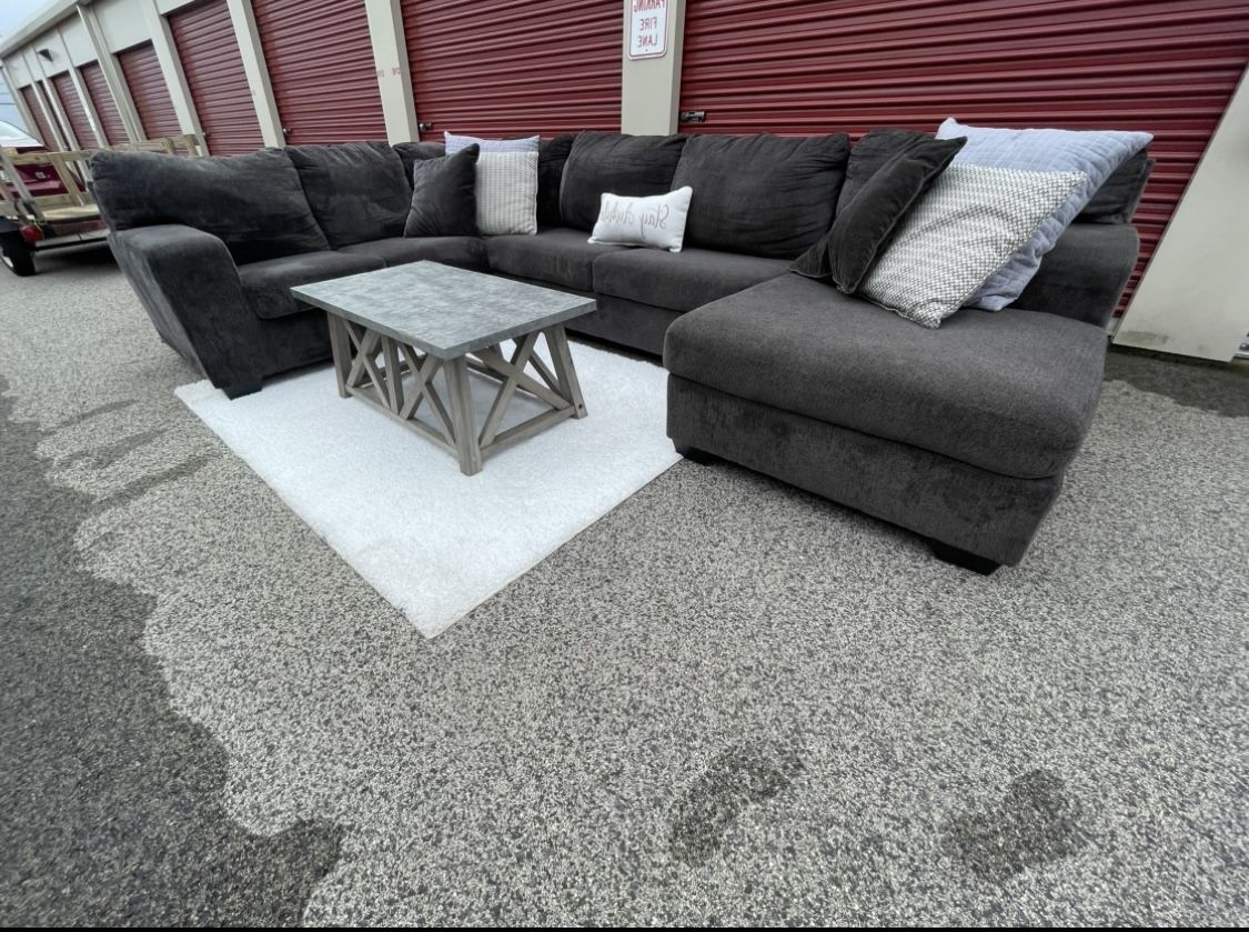 Gray Ashely Sectional for Sale! DELIVERY AVAILABLE!