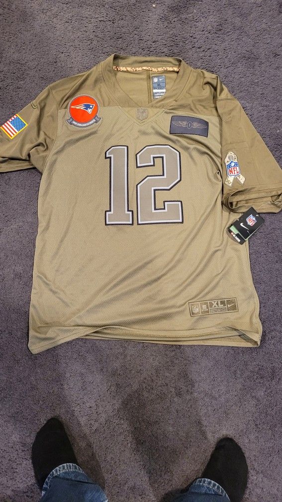 Tom Brady Salute To Service Jersey