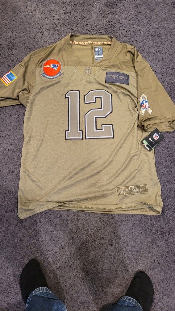  Tom Brady Salute To Service Jersey 