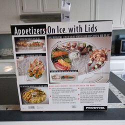 Appetizer Tray with lids
