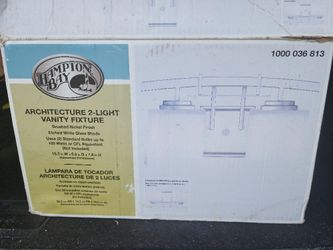 2 Light Vanity Fixture New