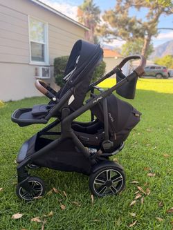 Nuna infant car seat and stroller