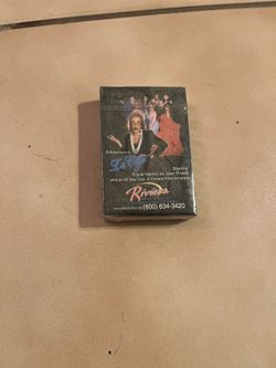 Sealed Riviera Hotel & Casino Las Vegas “La Cage” Playing Cards – Frank Marino