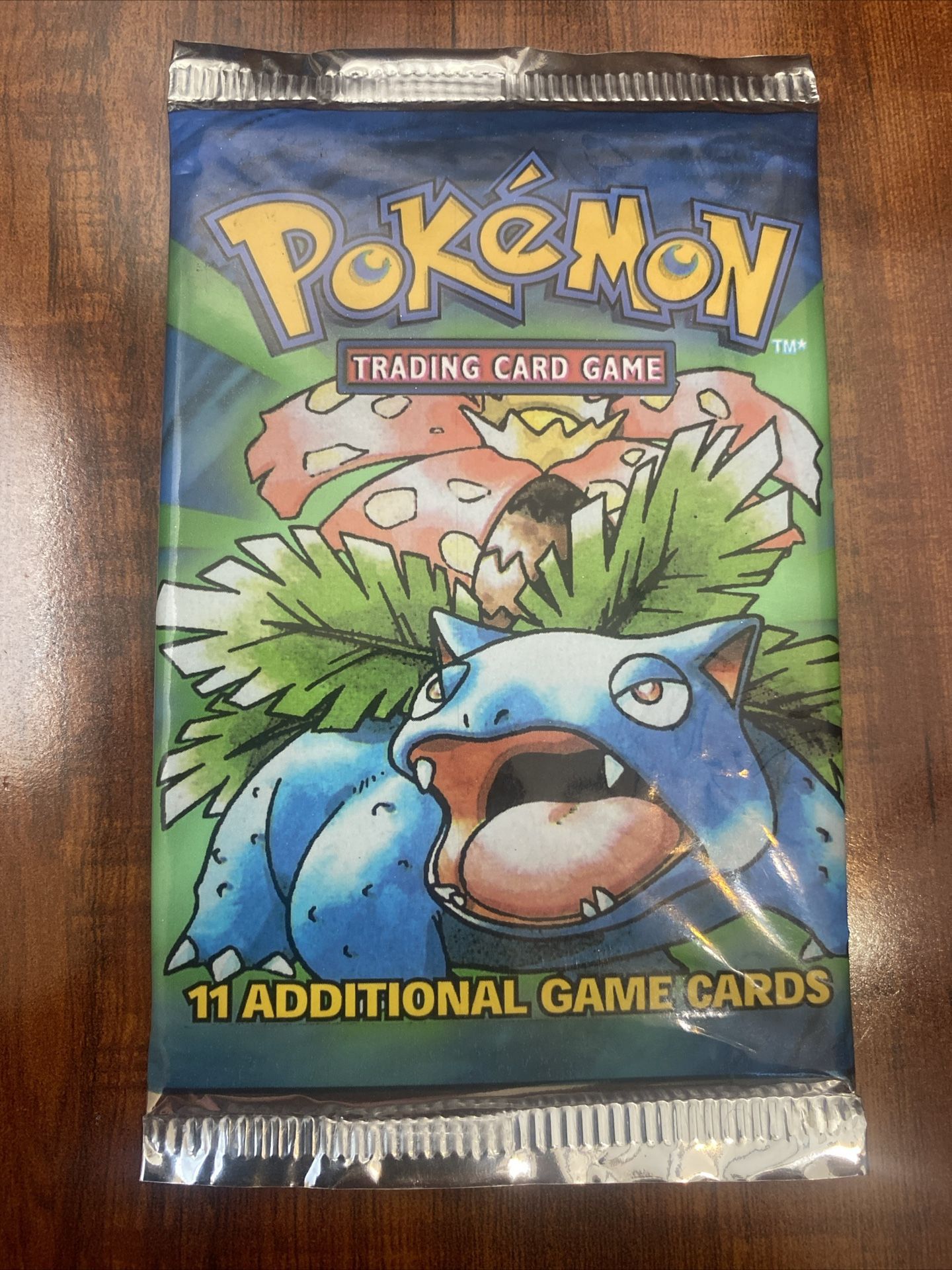 Pokemon WOTC Base Set Booster Pack Venusaur Art Brand New/Sealed! BOX FRESH! π