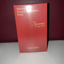 maison francis kurkdjian baccarat rouge 540