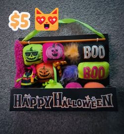 Halloween 🎃 Cat 🐱 Toy Set