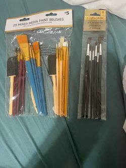Art/Media Paint Brushes