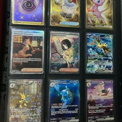 Pokemon. 151 IR, SIR, Full Art And Ex Full 54 Cards 