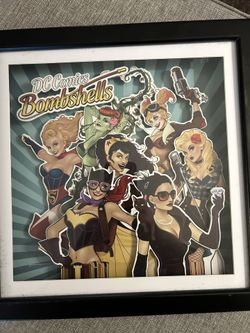 DC Comics Bombshells Wall Art