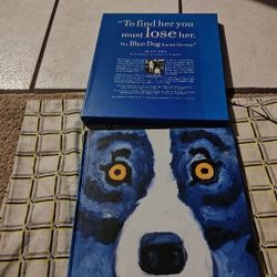 Blue Dog by George Rodrigue extremely rare excellent condition low price
