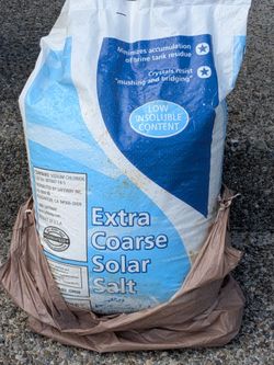 Free Water Softener Solar Salt (40 lb bag)