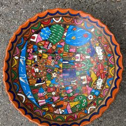 Handmade Televera Pottery Bowl And Vase