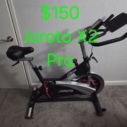 JOROTO X2 Pro Indoor Cycling Bike – Like New – Magnetic Resistance – Heavy Flywheel