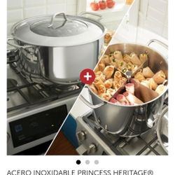 OLLA 40 QUARTOS Y OLLA TAMALES 32 QUARTOS 