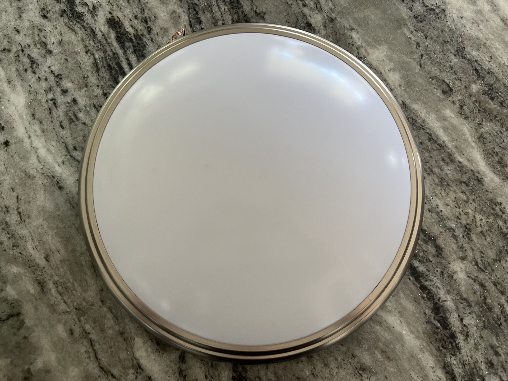 12 inch LED flush mount ceiling light fixture. Commercial Electric. 4 available.