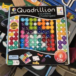 Quadrillion magnetic puzzle game