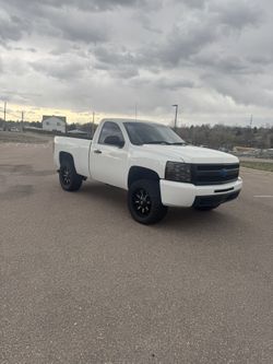 White Single Cab