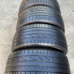 225-40-18 Full Set Of 4 Bridgestone Potenza RFT Run Flat 