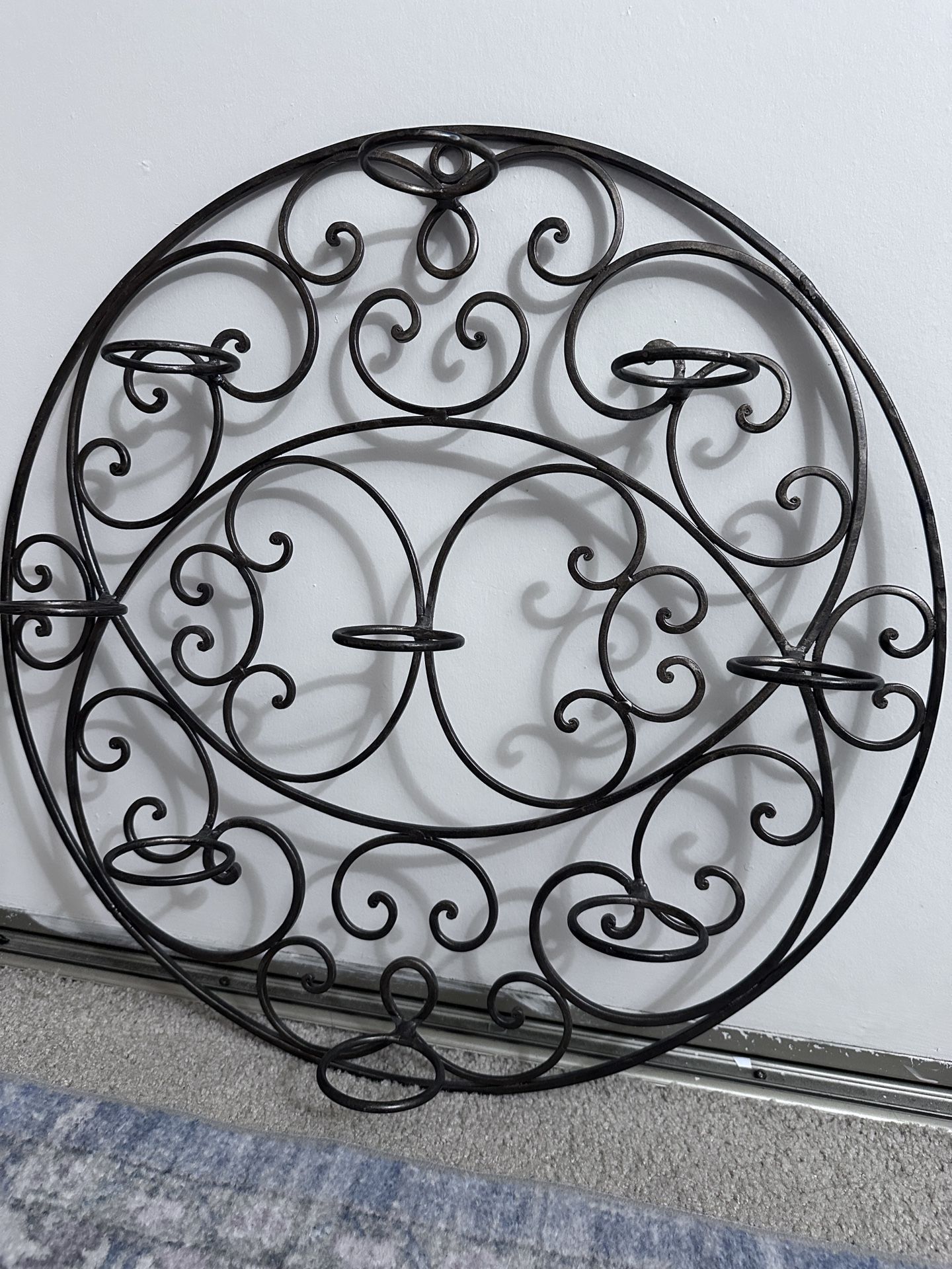 Traditional Plants & Flowers Wall Decor on Metal