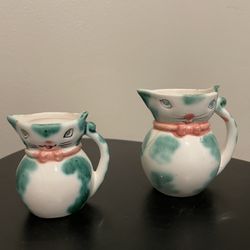 Two vintage Lipper Mann Anthromorphi