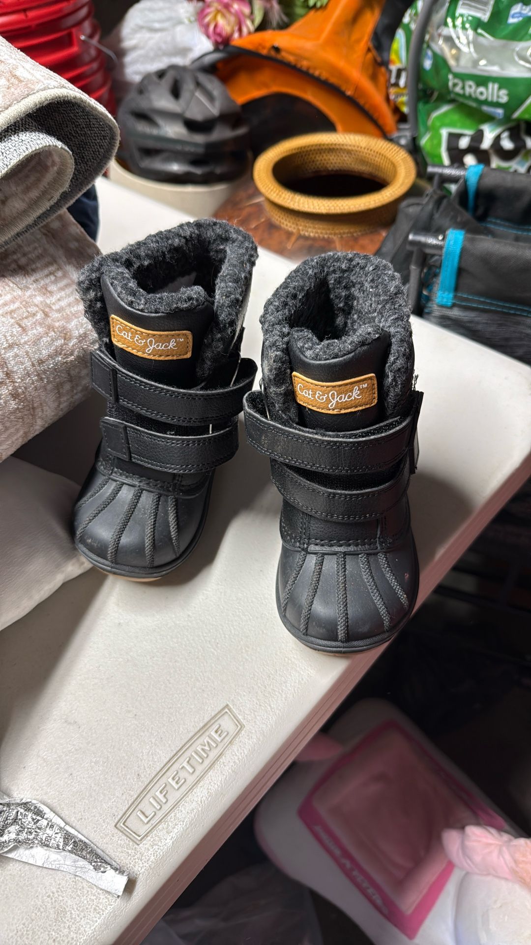 Cat & Jack, Snow Toddler Boots, # 6