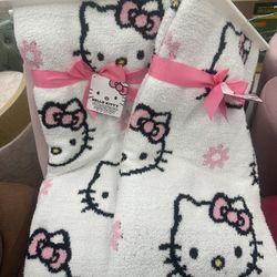 Hello Kitty throw blanket 