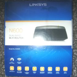 Linksys N600 Dual Band Router New