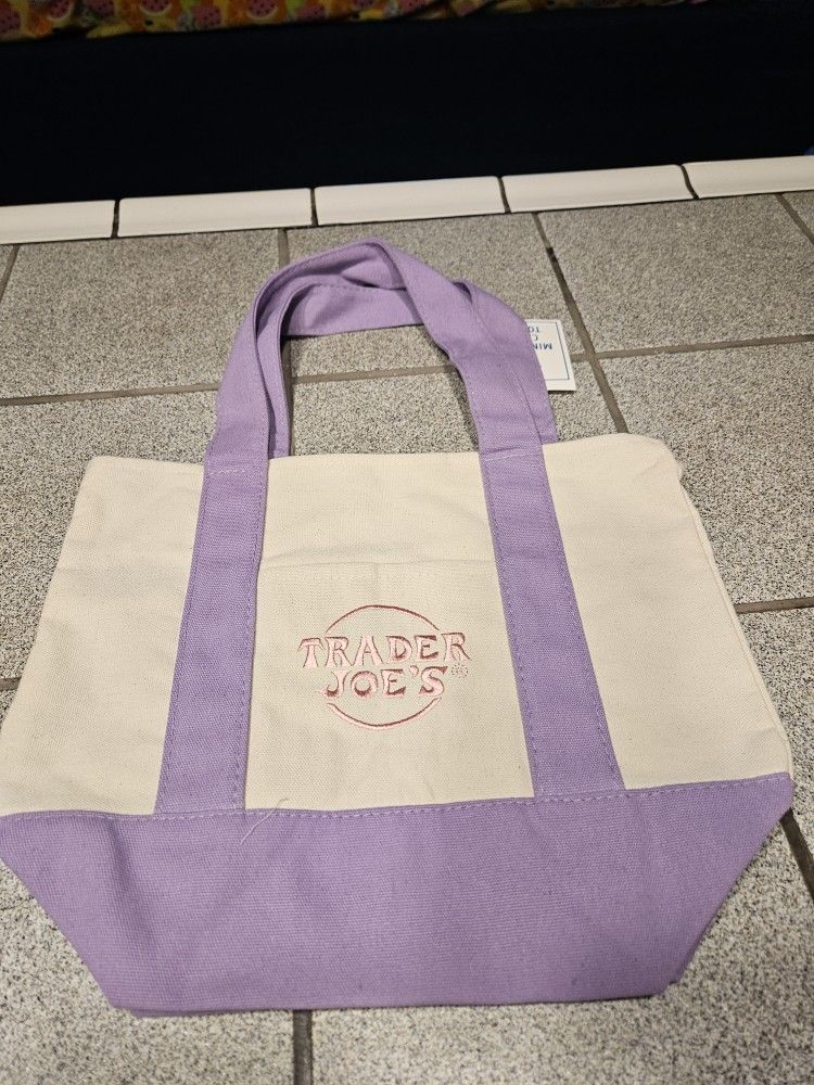 Mini Trader Joes Canvas Bag