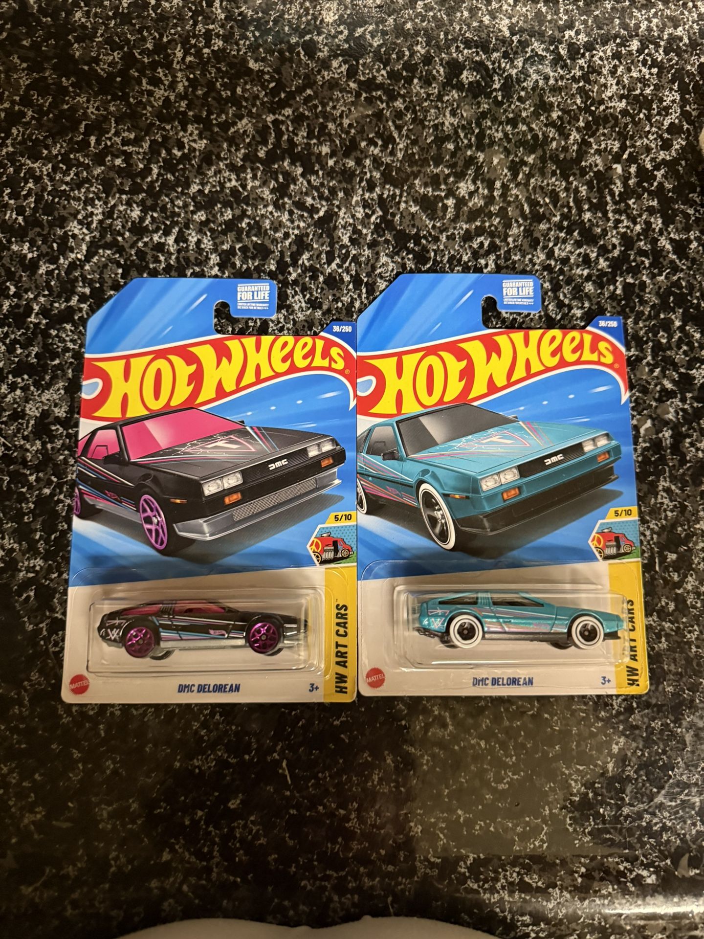 Hot wheels DMC delorean