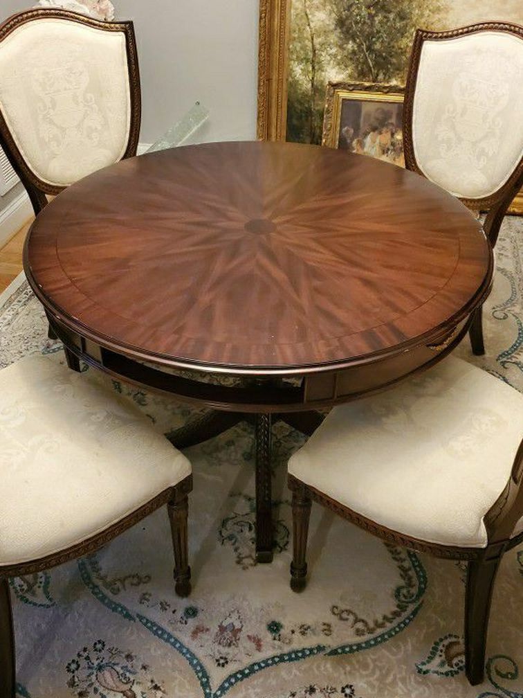 Italian Wood Dining Table