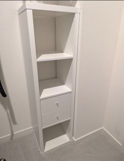 IKEA Kallax shelf with drawers