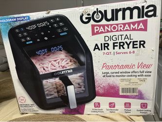 gourmia panorama air fryer