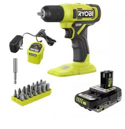 Ryobi drill set