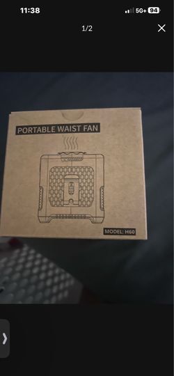 Portable Waist Fan, Model H60