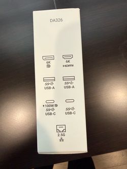 DA326 USB-C Docking Station Hub