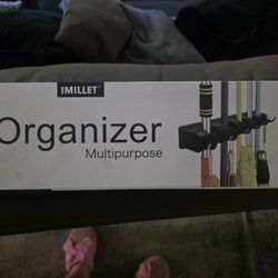 Wall Organizer For Brooms, Mops Etc