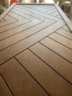 Rustic Herringbone 46/96 Barn Door Bathroom