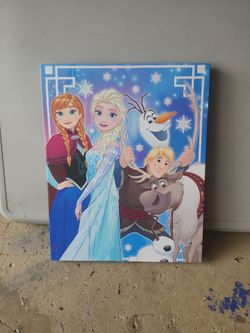 Frozen wall art