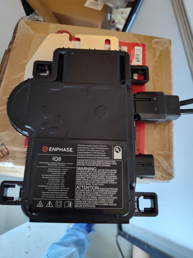 10 Each Enphase IQ8 Solar Inverters
