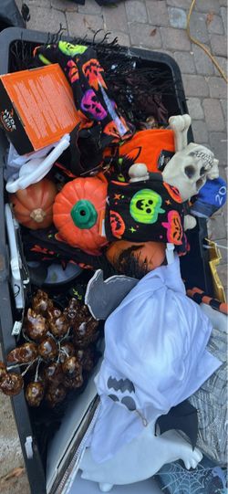 Caja de decoración de hallloween
